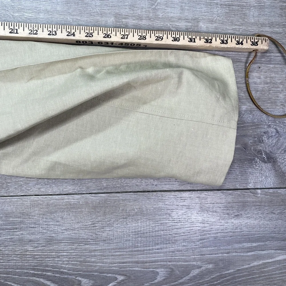 Ted Baker London‎ Pants Mens 34 Beige Khaki Flat Front Dress Chino Trousers